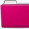 Pink Folder PNG