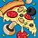 Pizza Food Art