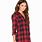 Plaid Shirt Dress