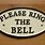 Please Ring Bell Sign Small