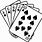 Poker Clip Art Black and White