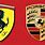 Porsche and Ferrari Logo