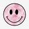 Preppy Pink Smiley-Face