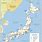 Printable Map Japan