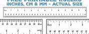 Printable Ruler Millimeters Centimeters