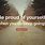 Proud of Yourself Quotes