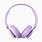 Purple Bluetooth Headphones