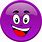 Purple Face Emoji