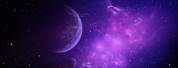 Purple Galaxy Background Gaming
