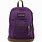 Purple Jansport Backpack