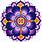 Purple Lotus Mandala
