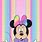 Purple Minnie Mouse Wallpaper