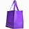 Purple Shopping Bags