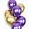 Purple and Gold Balloons