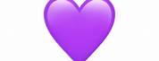 Purple iPhone Heart