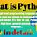 Python Definition