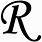 R Font Design