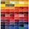 RAL Design Colour Chart