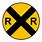 Railroad Crossing Sign Template