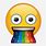 Rainbow BARF Emoji