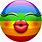 Rainbow Cool Emoji