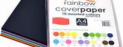 Rainbow Cover Paper