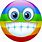 Rainbow Face Emoji