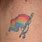 Rainbow Flag Tattoo