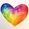 Rainbow Love Art