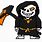 Reaper Sans Pixel Art