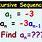 Recursively Defined Sequence