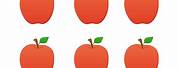 Red Apple Cutouts Printable