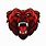 Red Bear Logo Mascot