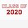 Red Class of 2020 Logo