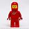 Red LEGO Minifigure