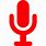 Red Mic Icon