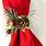 Red Napkin Rings