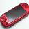 Red PSP 3000