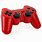 Red PlayStation Controller