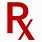 Red Rx Symbol