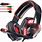 Red and Black Gaming Headphones