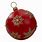 Red and Gold Christmas Ornaments