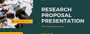 Research Proposal Slides Template