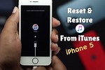 Reset iPhone 5