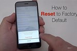 Reset iPhone 5 to Factory Settings