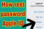 Reset iPhone Password App Store