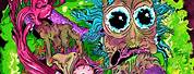 Rick and Morty Rainbow Trippy