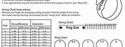 Ring Size Chart PDF Free
