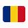 Romania Flag. Emoji