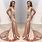 Rose Gold Evening Gowns